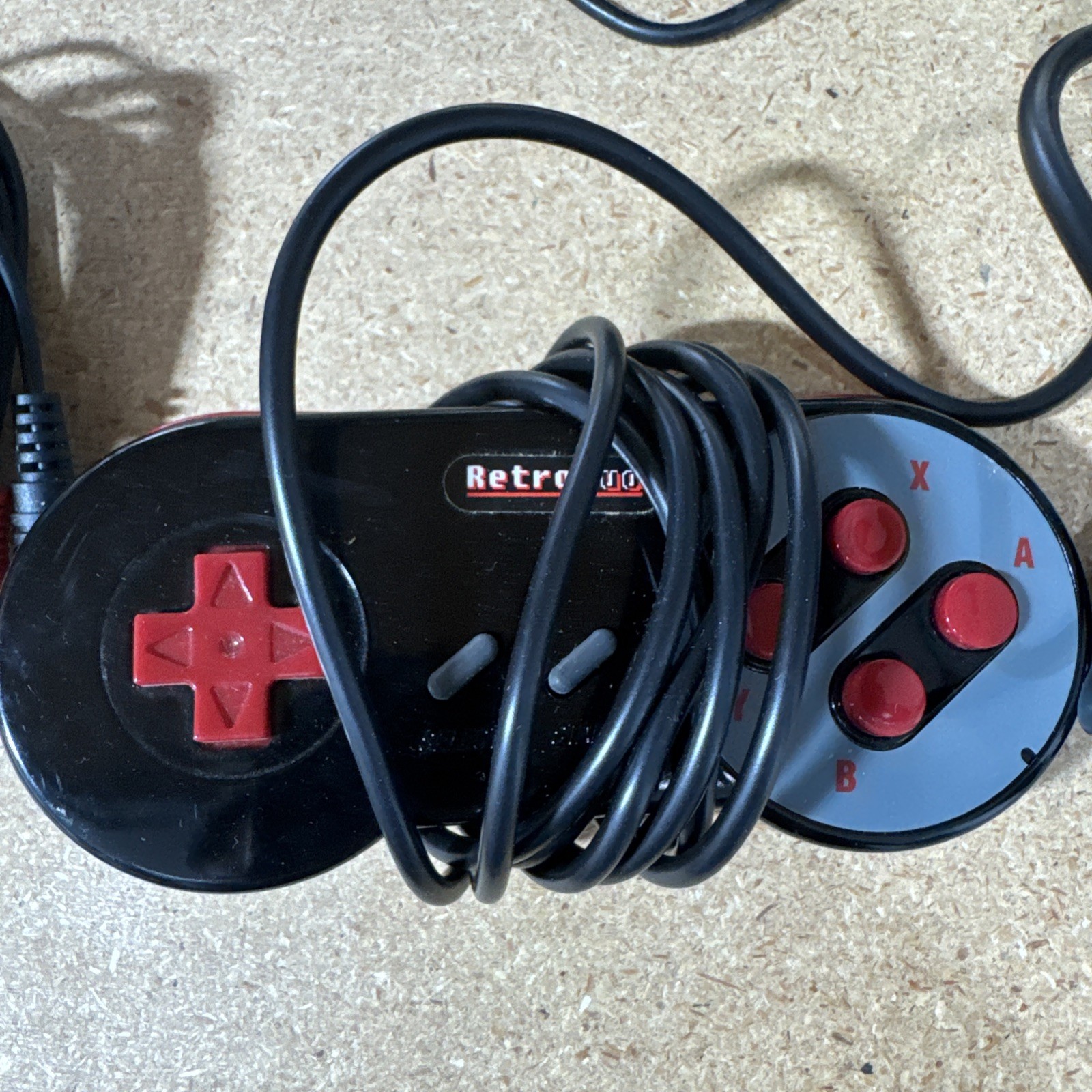 NES SNES Retro-Bit Retro Duo Twin Video Game System, Red/Black v3.0 NEW