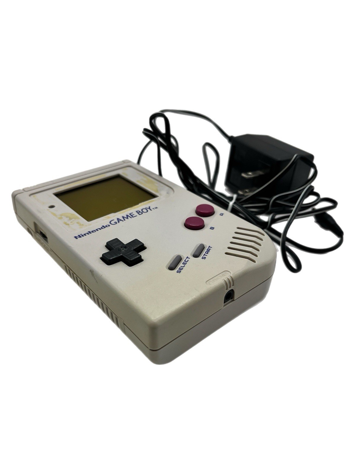 READ Nintendo Game Boy Launch Edition Handheld System Original GB Gray Tested
