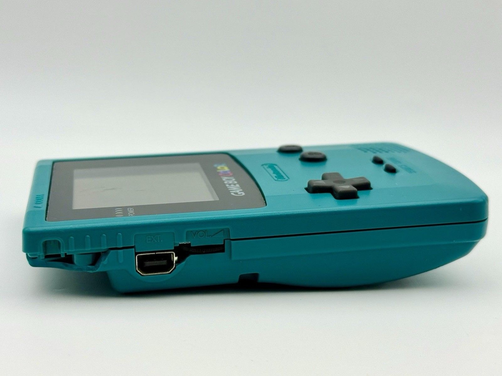 Nintendo Gameboy Color GBC Teal Blue CGB-001 Handheld System W/ Tetris – See Pic
