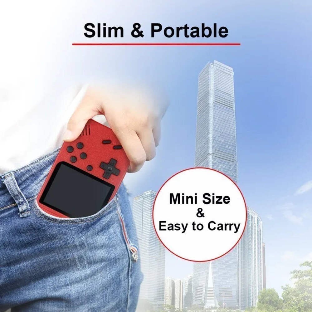 2.4Inch Retro Portable Mini Handheld Game Player 8 Bit Video Game Console Built-