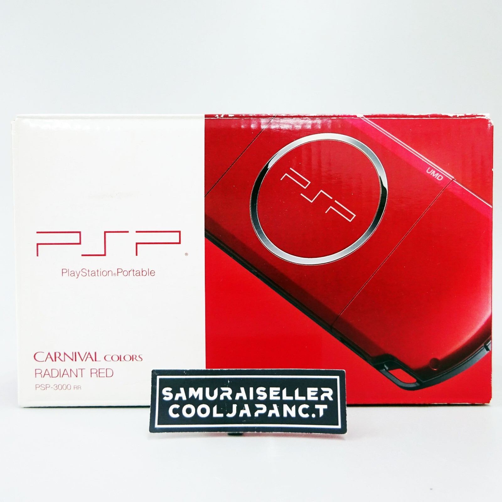 SONY PSP Playstation Portable Console Radiant Red PSP-3000 Japan New