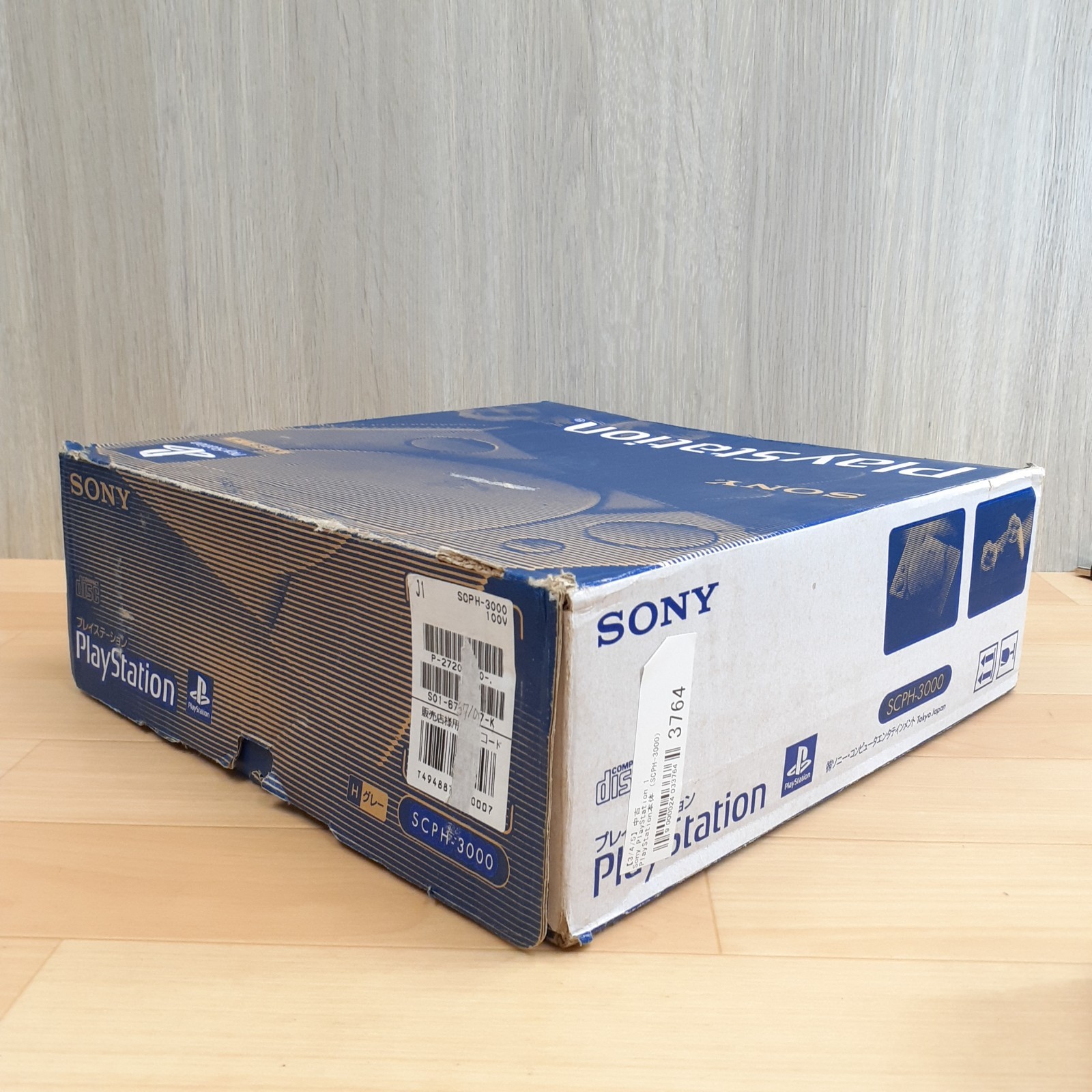 Sony PS1 Console SCPH-3000 Model in BOX Playstation 1 with 2 Controllers Japan