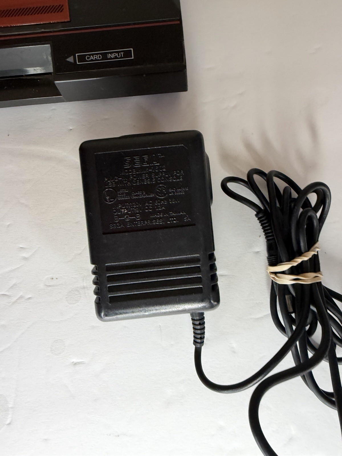 Sega Master System Model 3010 -Black Console – Cleaned & Tested 1 Controller