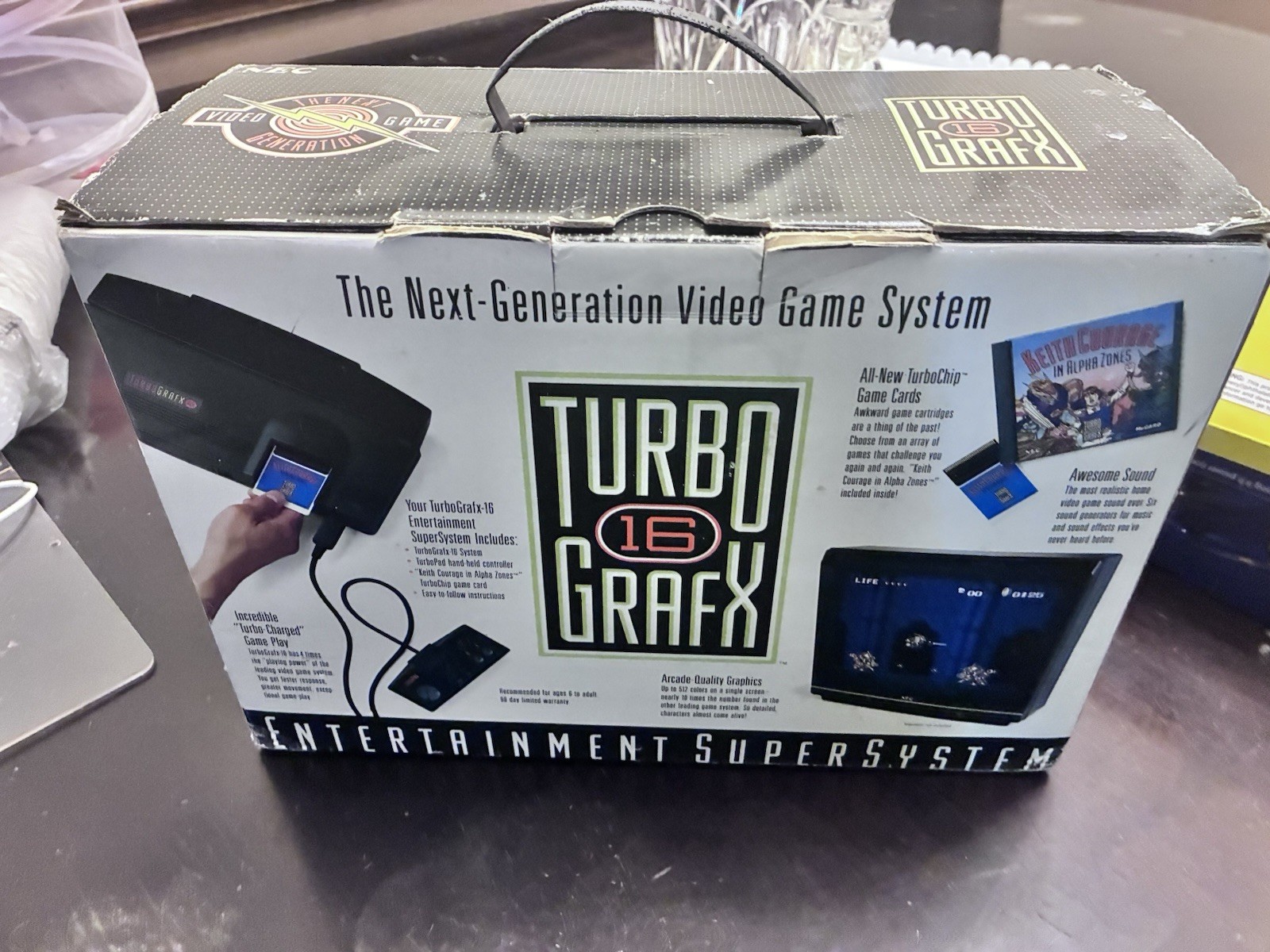 TurboGrafx-16 Home Console – Black Complete