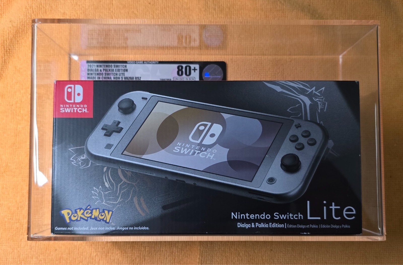 Nintendo Switch Lite: Dialga & Palkia Edition – US Version – New – Graded