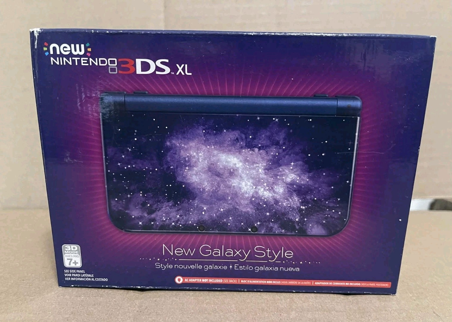 Nintendo 3DS XL Galaxy Edition System Console Purple, BRAND NEW