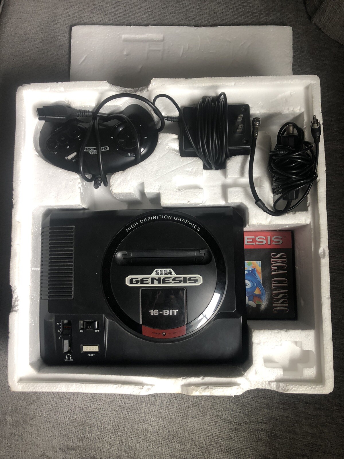 SEGA SG-10037-2 Genesis Mini Game Console – Black