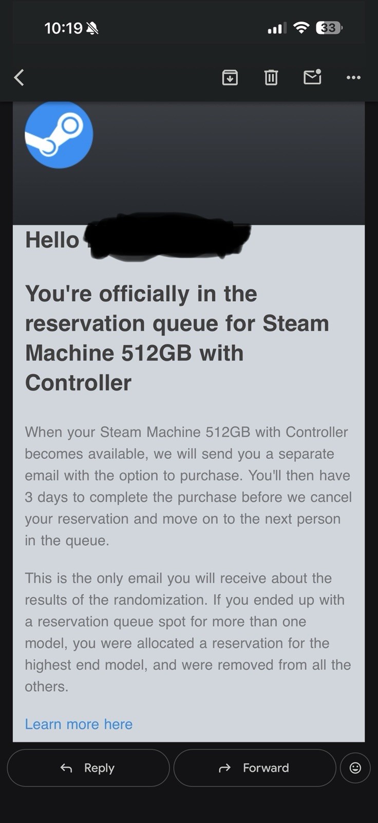 Valve Steam Machine 512GB (Pre-Order) No controller