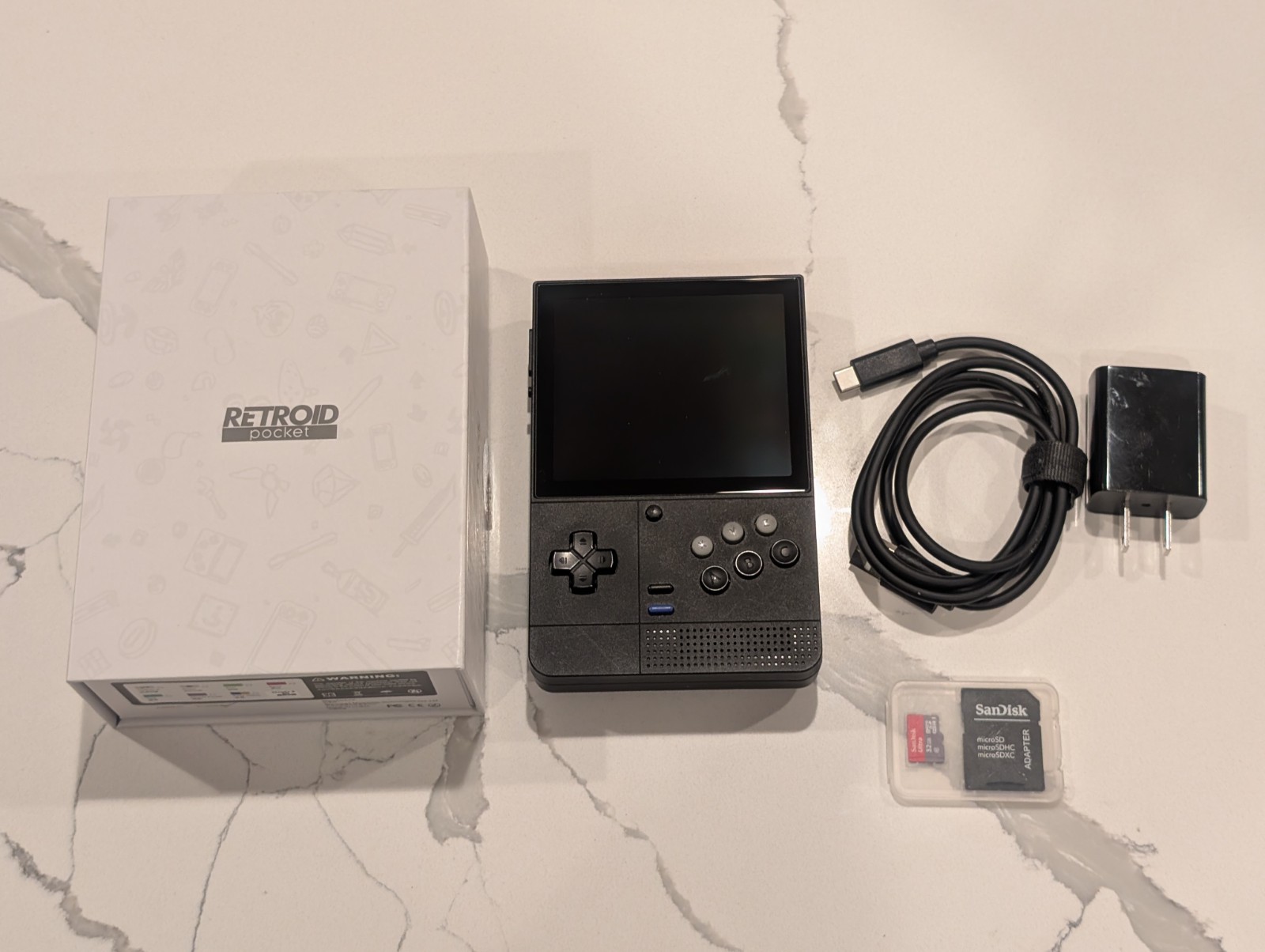 Retroid Pocket Classic 6gb/128gb, 6-Button Black Handheld