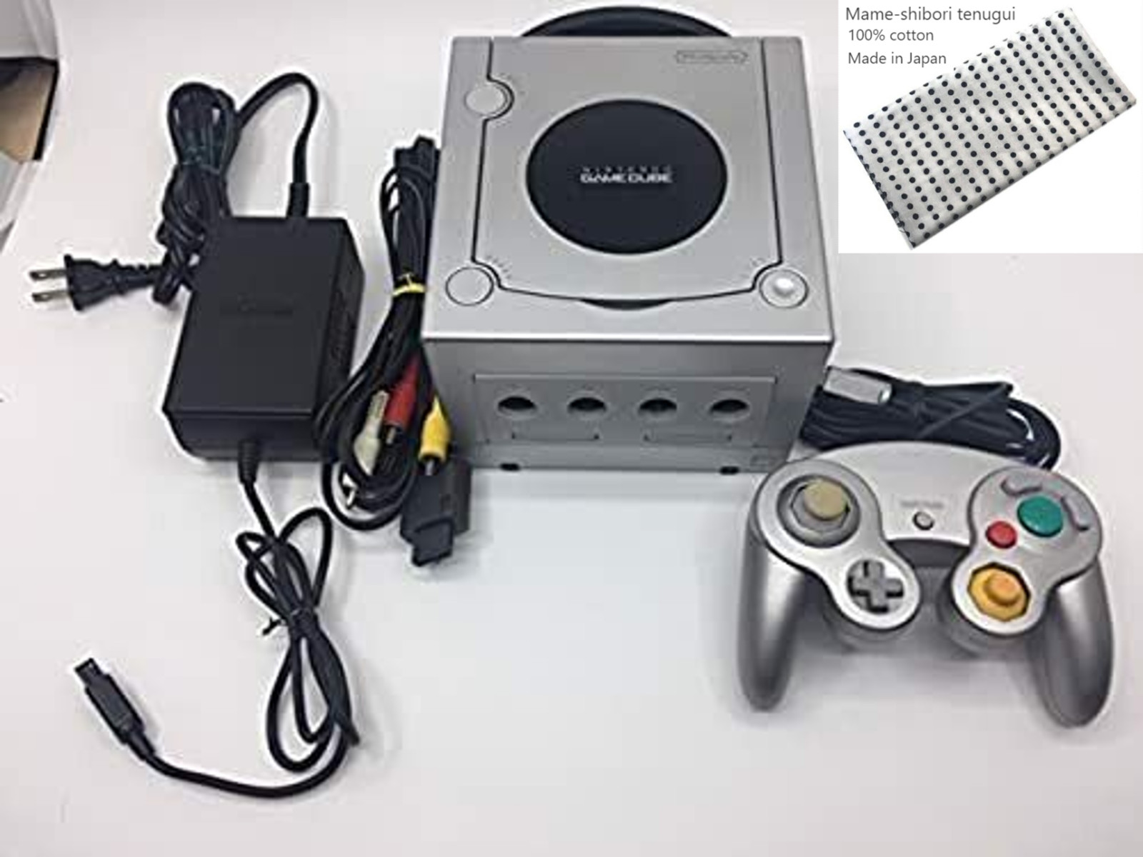 Nintendo GC Game cube Console Silver Console & Controller Japan “Excellent”