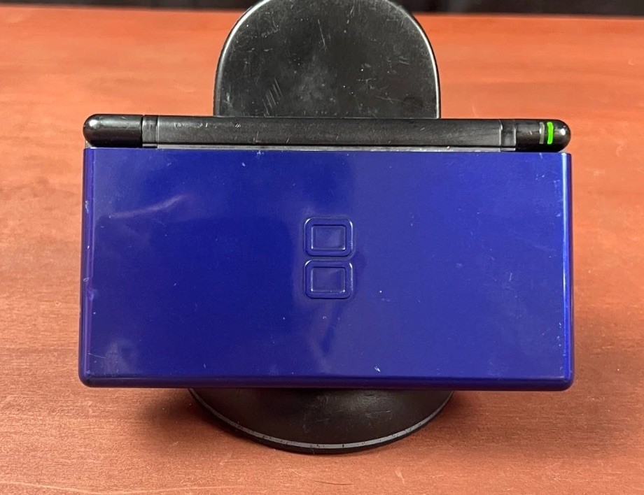 Nintendo DS Lite Handheld Game Console USG-003 Cobalt Blue Tested