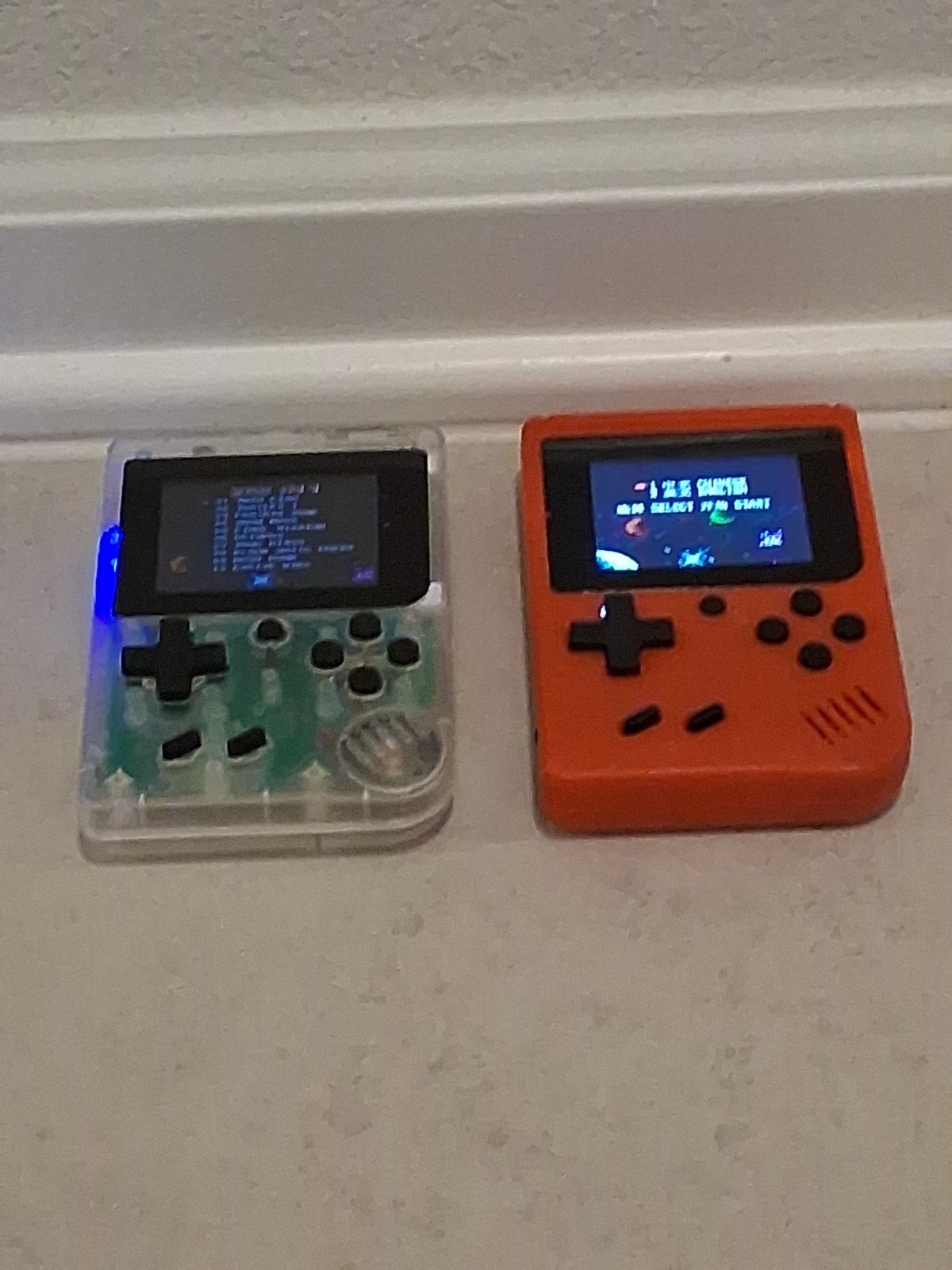 Handheld Game Console Game Box 8-bit retro Lot of 2