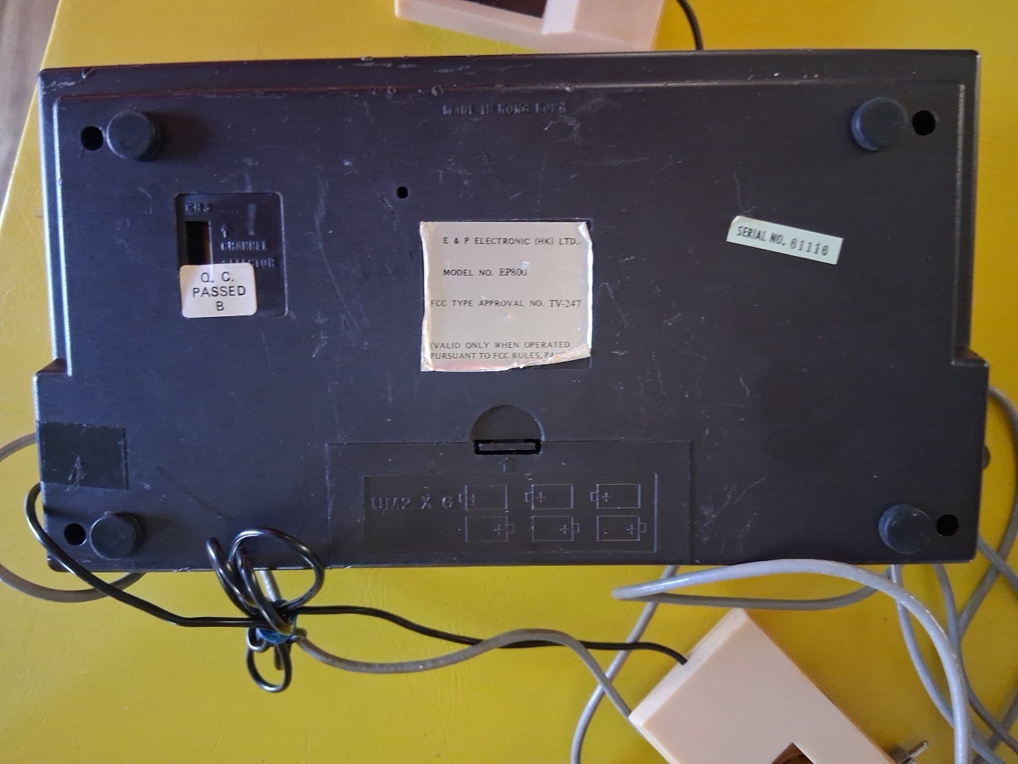 E&P-800 Sharp Magnavox 4 Sports Electronic Video Games (Not Working)