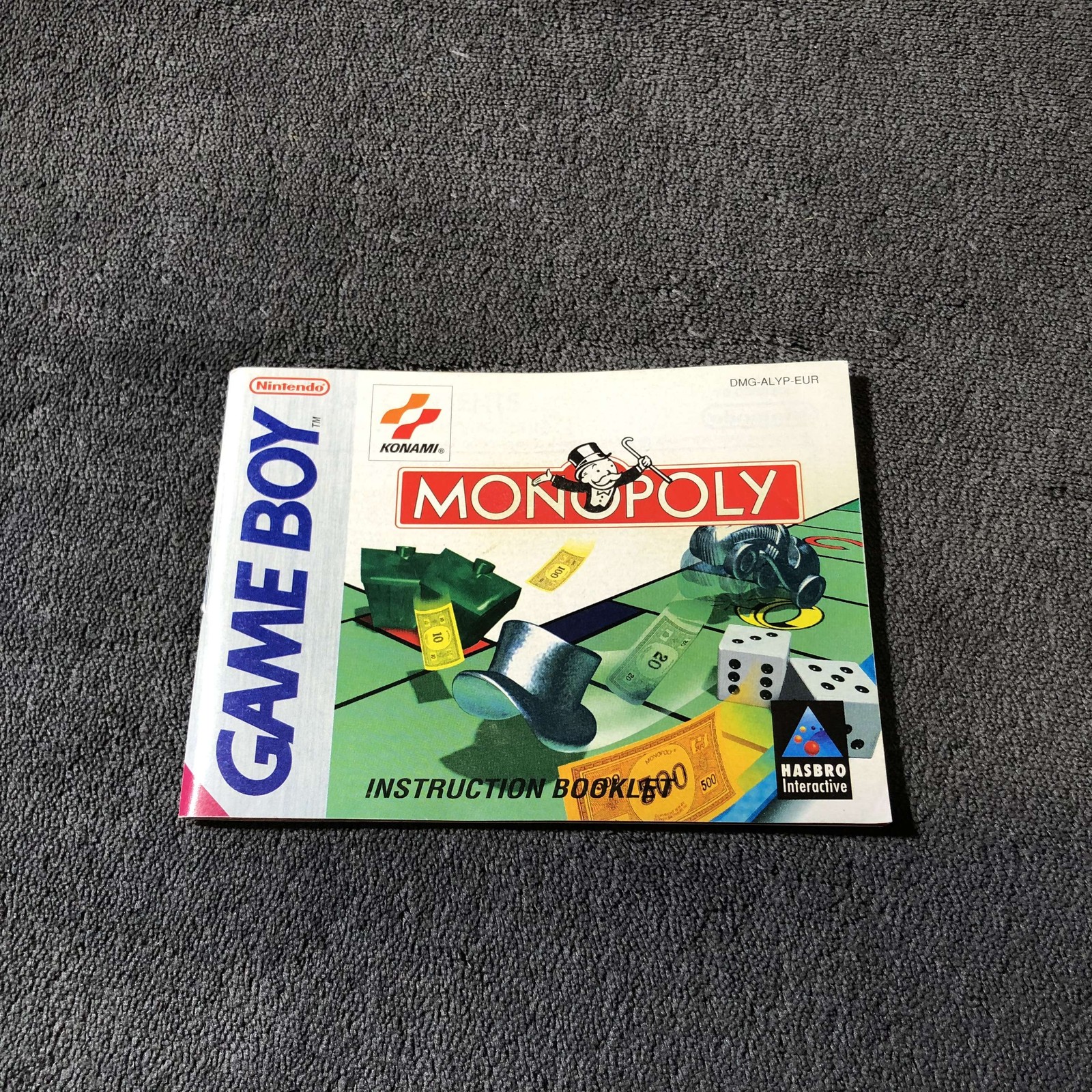 Nintendo Game Boy Monopoly EUR Very Good Condition