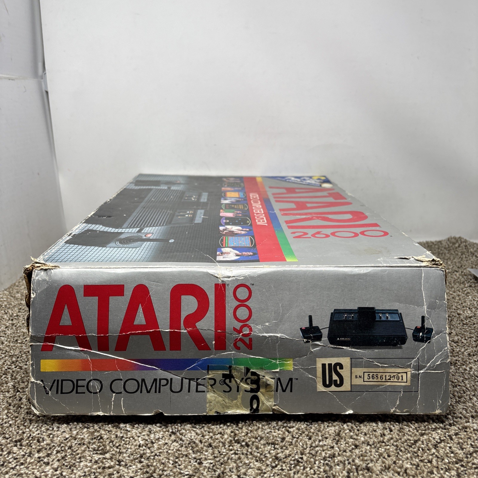 Atari 2600 Darth Vader Console Set – Complete In Box & Matching Serials *Tested*