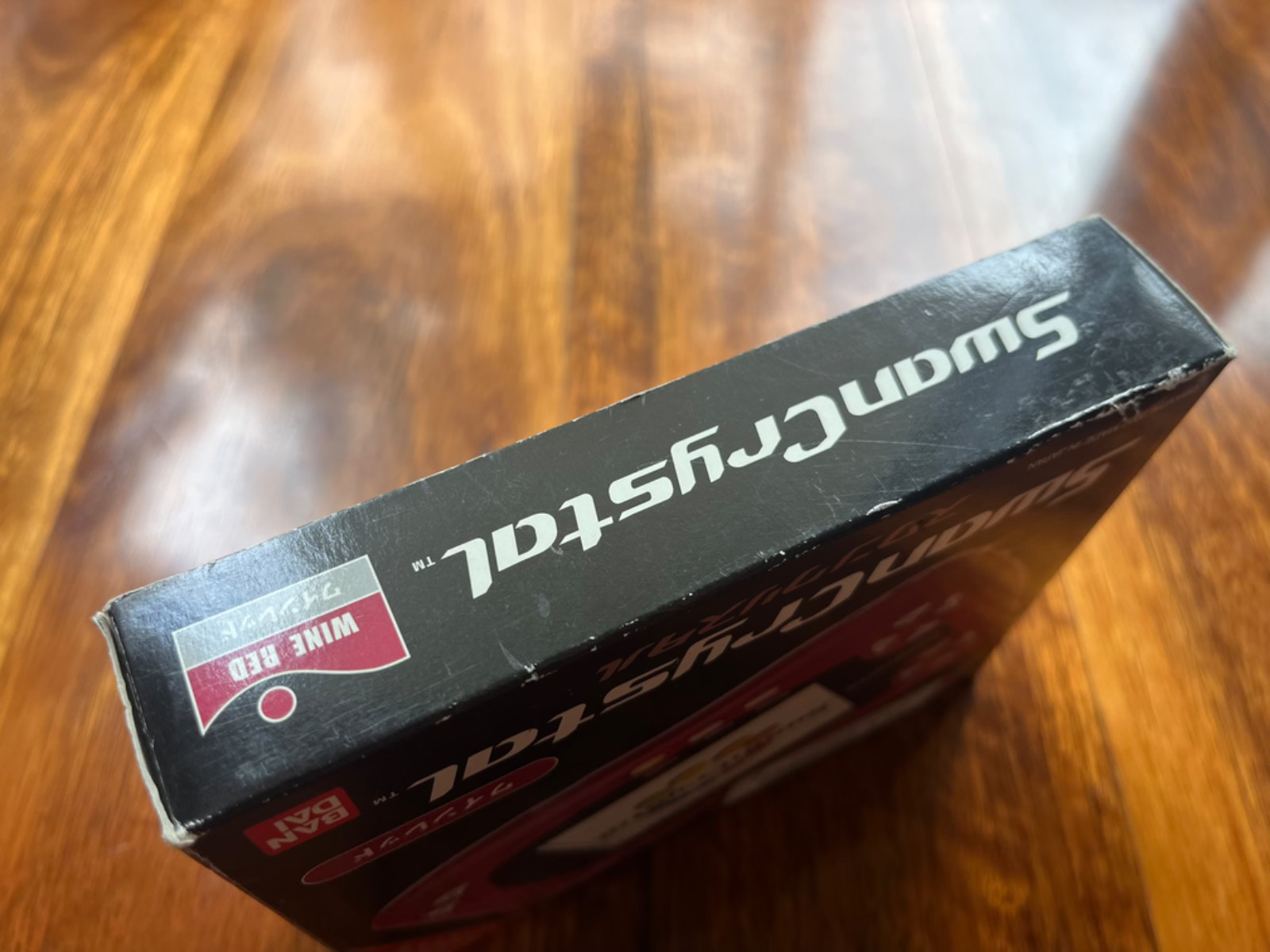Bandai WonderSwan SwanCrystal console – Wine Red – NO SCRATCHES, CIB