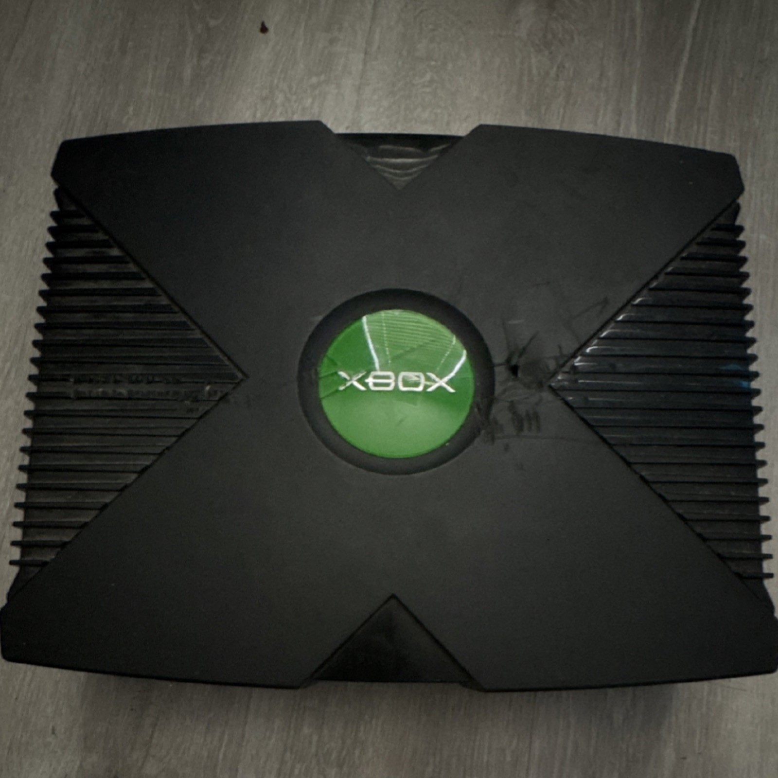 Microsoft Xbox Original Black Console Component RCA Ethernet Port