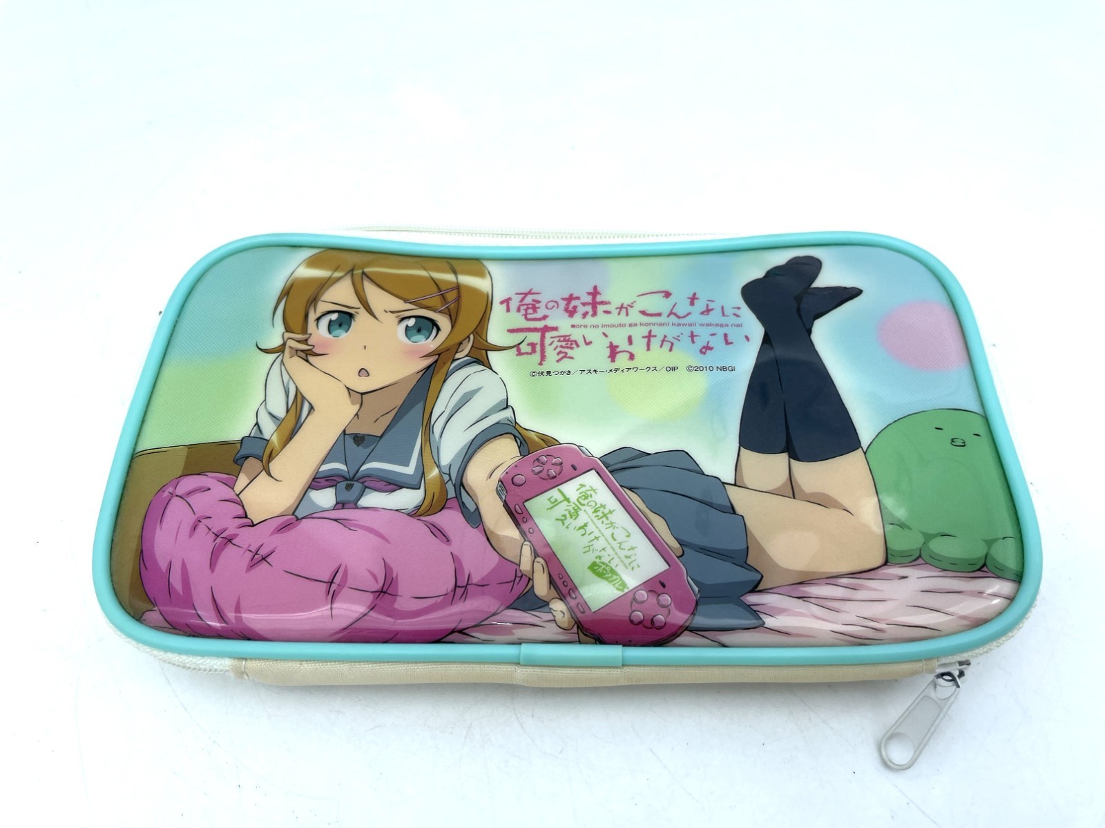 Near MINT SONY PSP-2000 Console Felicia Blue Charger & New Battery & Soft Case