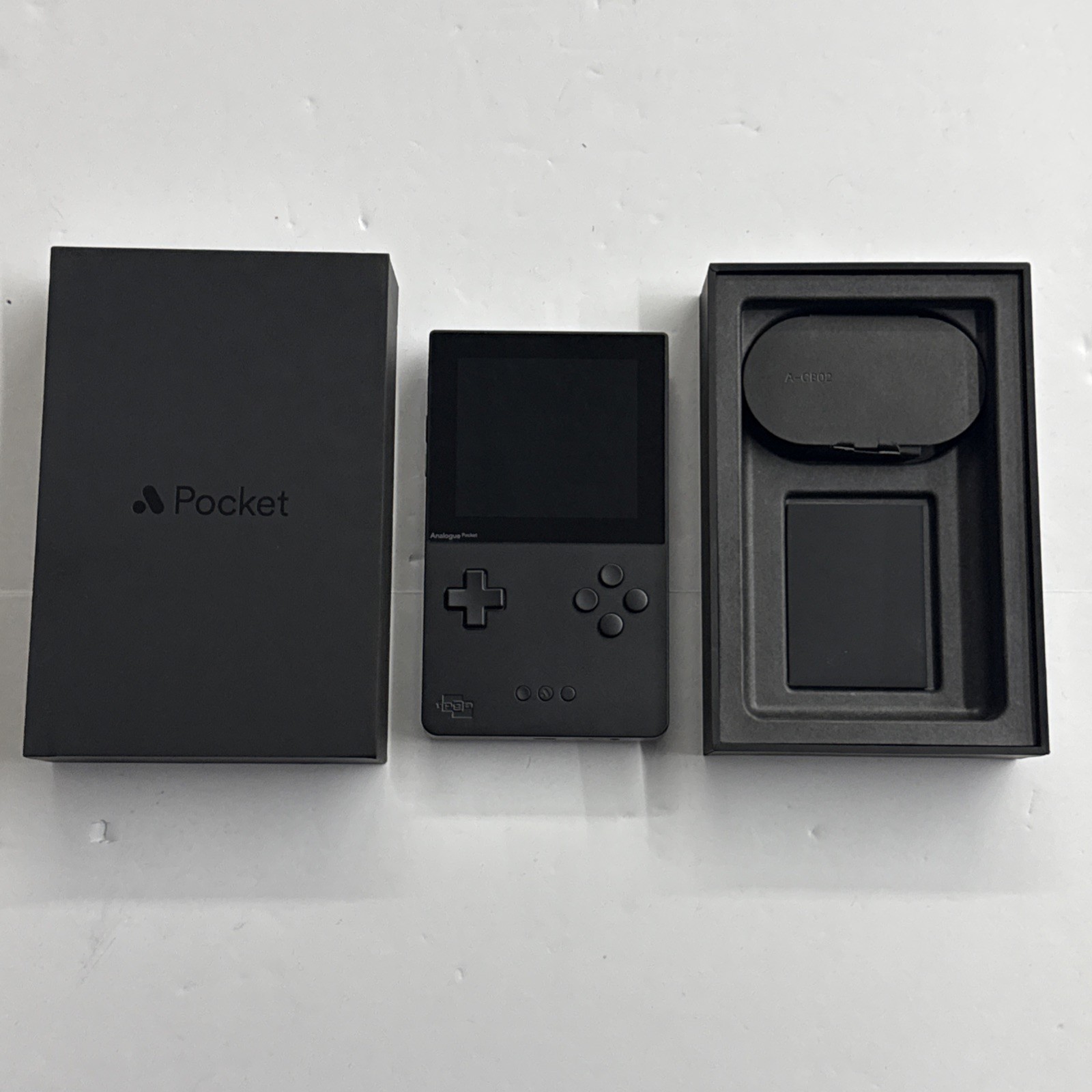 Analogue Pocket – Handheld System – Black Gameboy Color Advance Console Complete