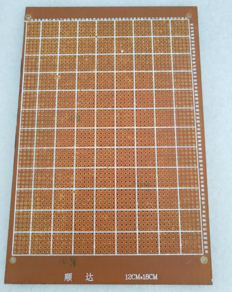 12cmx18cm Single Side Copper PCB Printed Circuit Board Prototype Breadboard