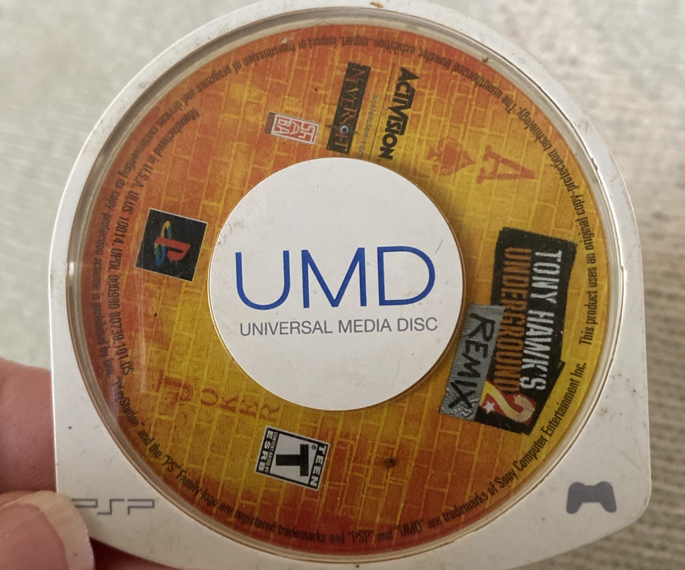 Sony PSP Handheld System With Tony hawk Game