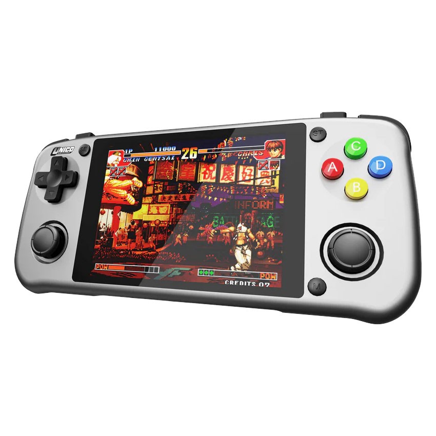 UNICO Retro Pocket Player with 40 SNK Games, King of Fighters, Metal Slug