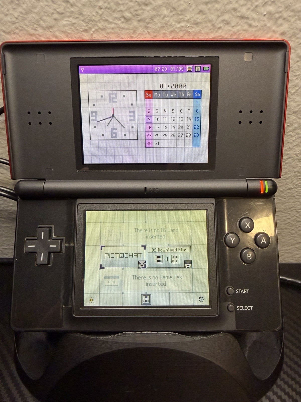 Nintendo DS Lite Handheld Console | USG-001 | Crimson Red/Black