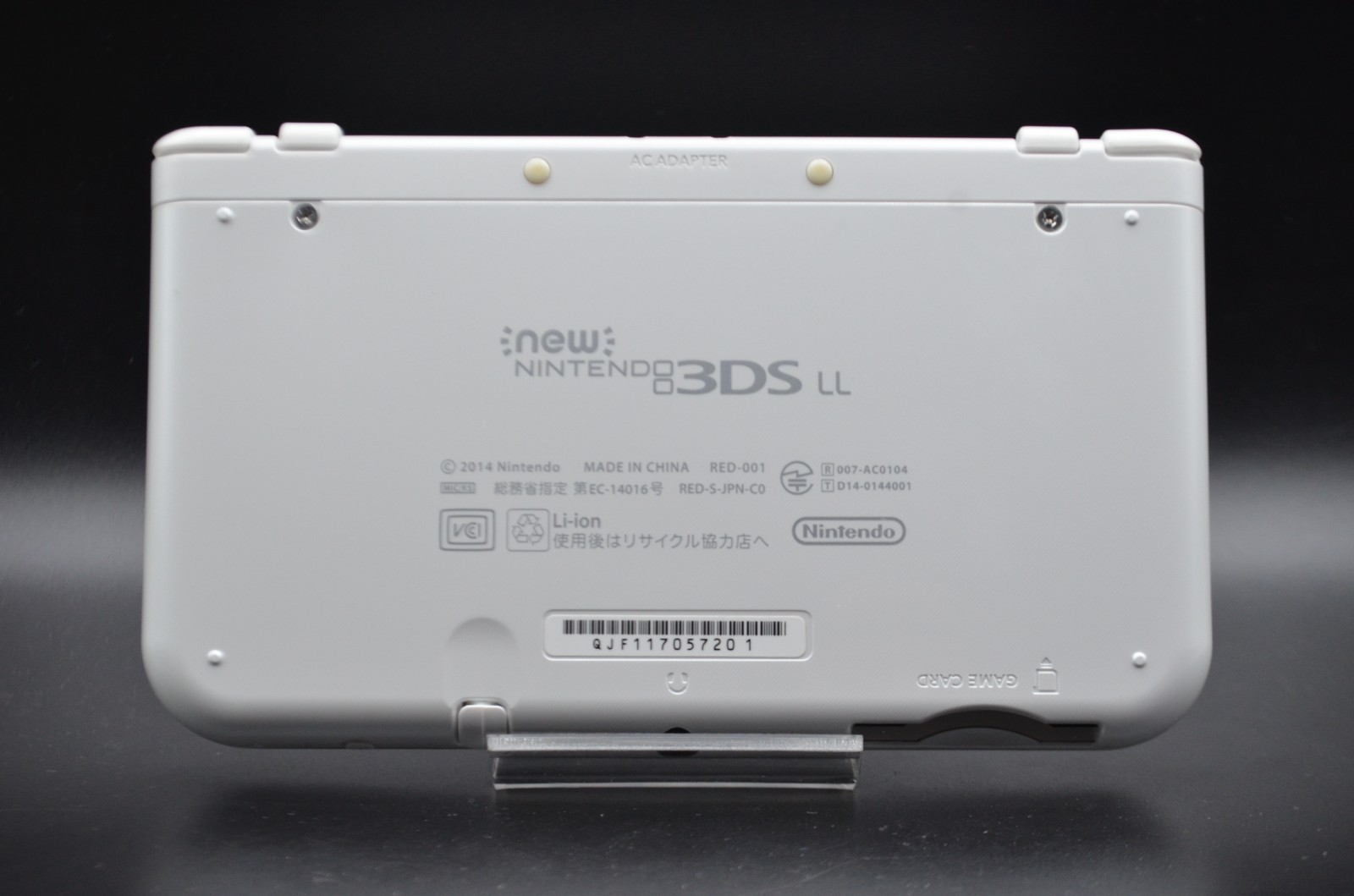 [REGION FREE]Nintendo new 3DS LL XL Pearl white Console Used RANK A/B
