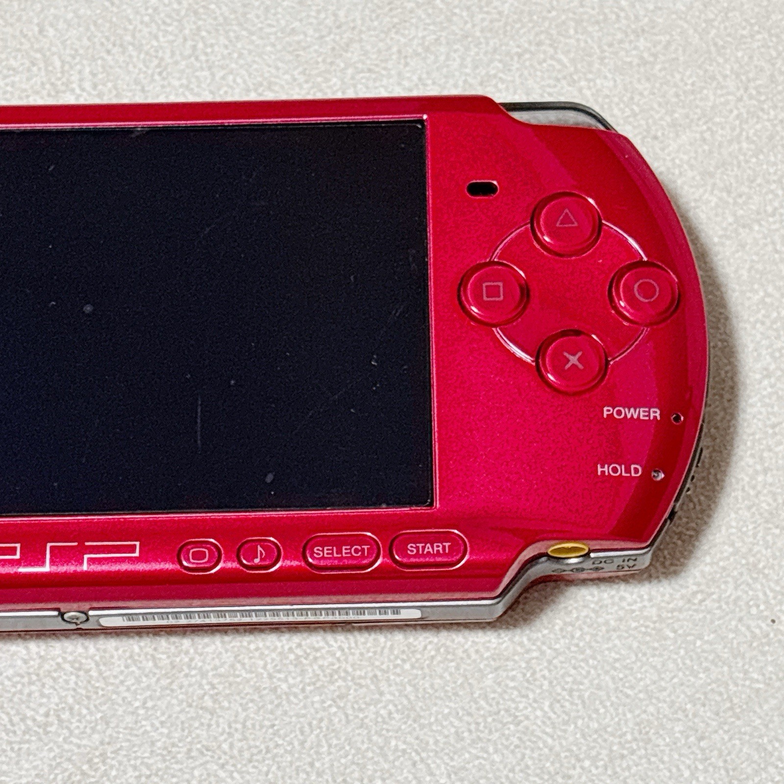 Sony PSP 3000 Radiant Red PSP-3000 RR Boxed Tested Working 4GB Memory Card