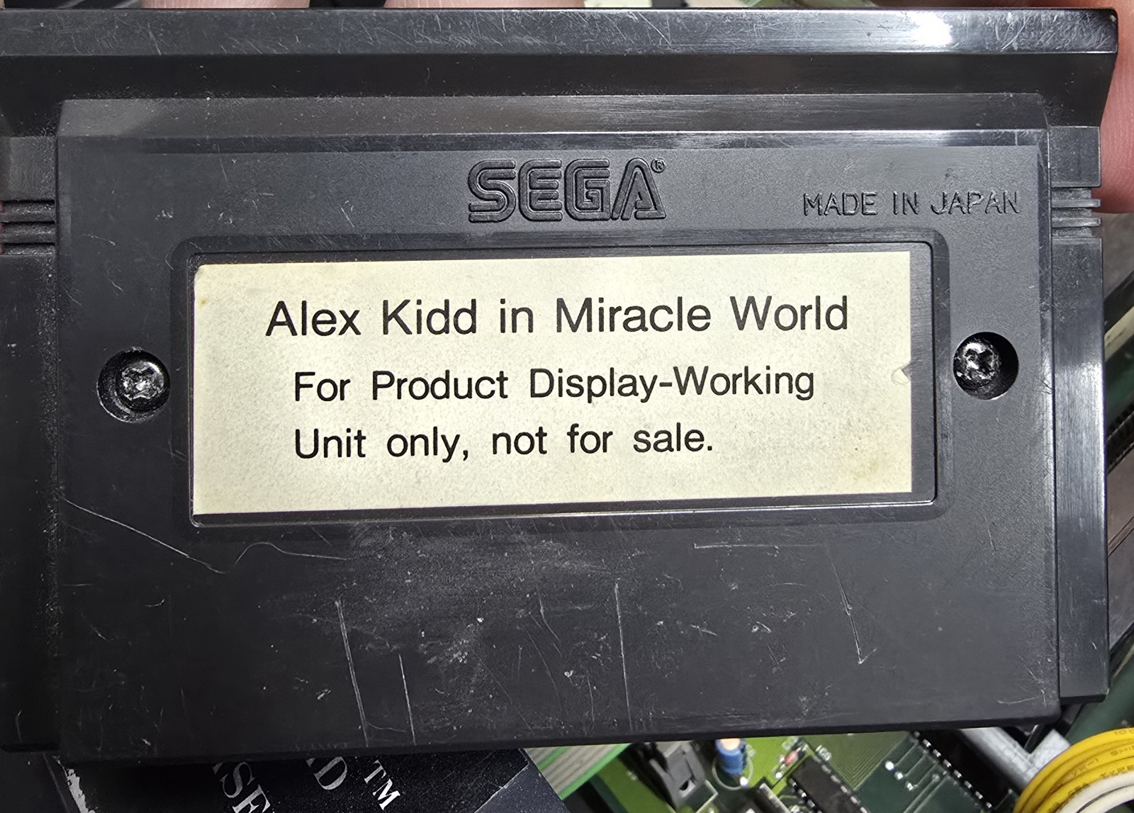 Sega Master System Kiosk Model # 3011 w/ 16 Games FOR PARTS OR REPAIR ONLY