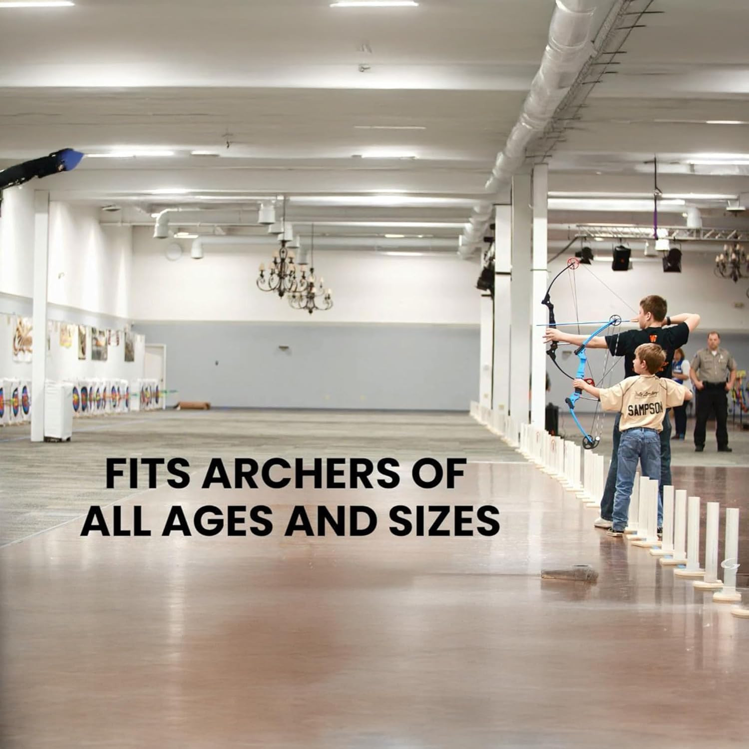 Genesis Compound Bow Set with 5 XX75 Aluminum Arrows Quiver Arm Guard