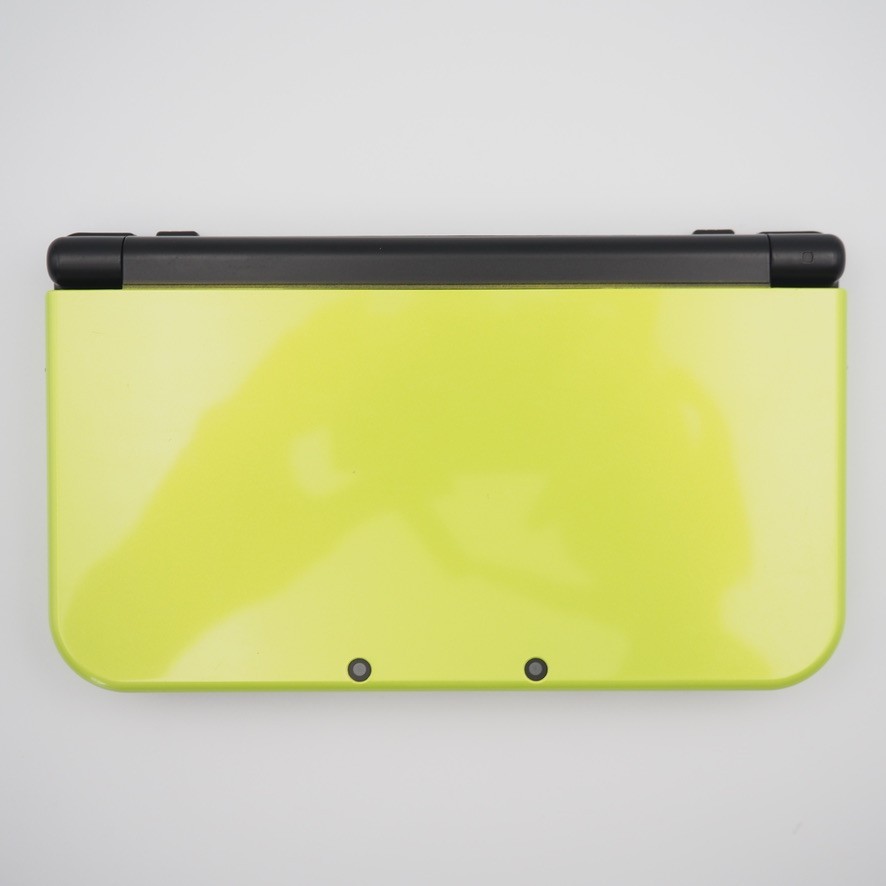 [EXC] New Nintendo 3DS XL LL lime Black Console Stylus Tested Japanese ver