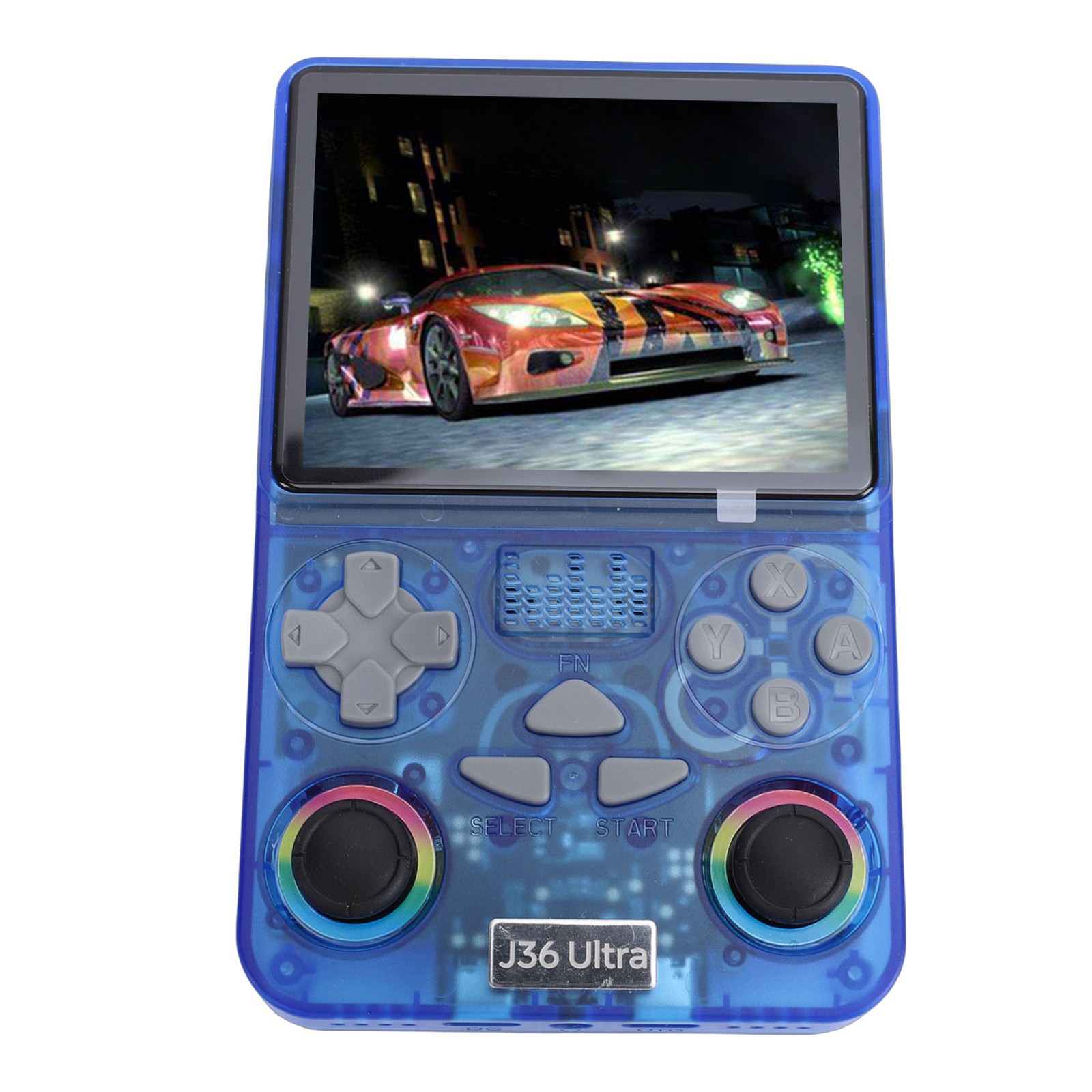 Retro Handheld Game Console 4 Inch Screen Built In 64GB Small Memory Card S EYCM