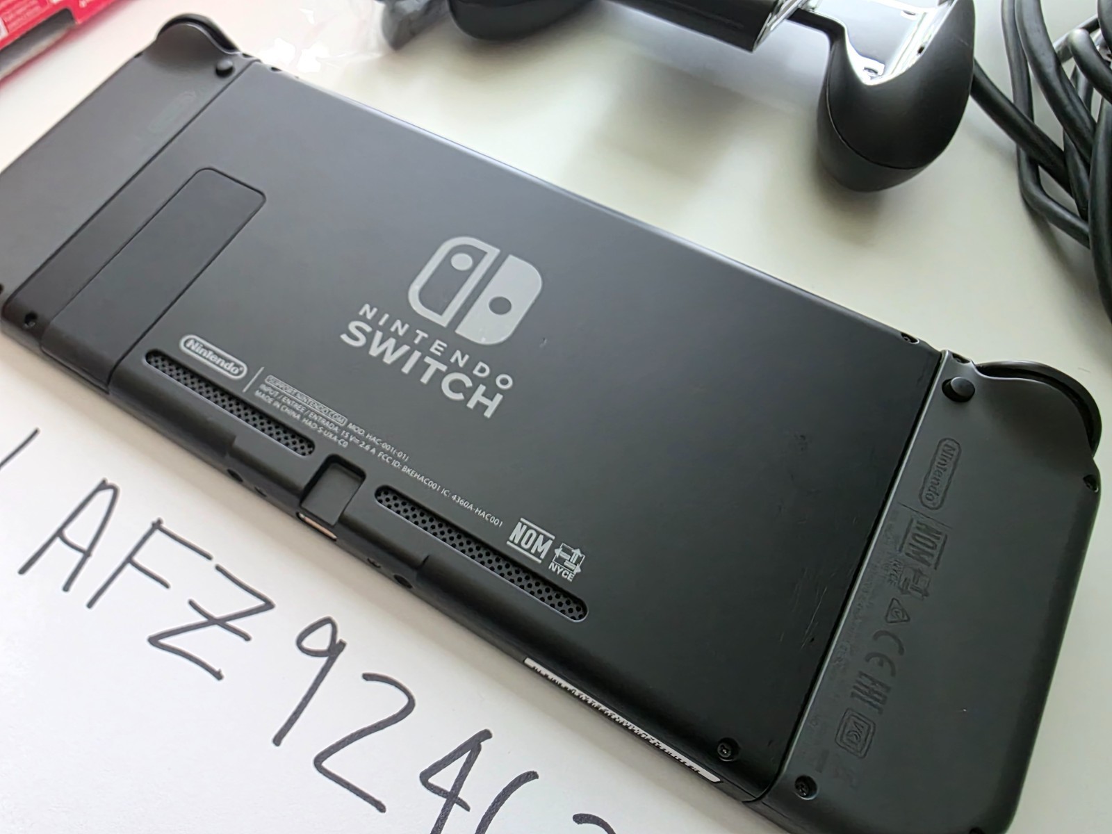 Nintendo Switch HAC-001(-01) 32GB Console with Gray Joy‑Con (Adult Owned)