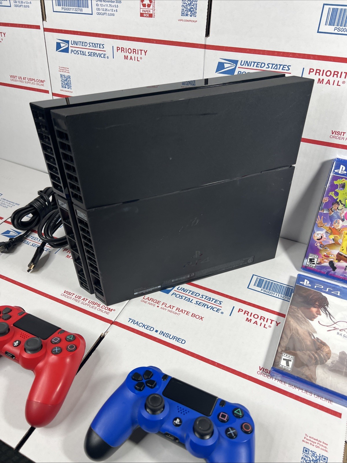 Sony PlayStation 4 PS4 Console Bundle 500gb +2 NEW games – SAME DAY – WARRANTY