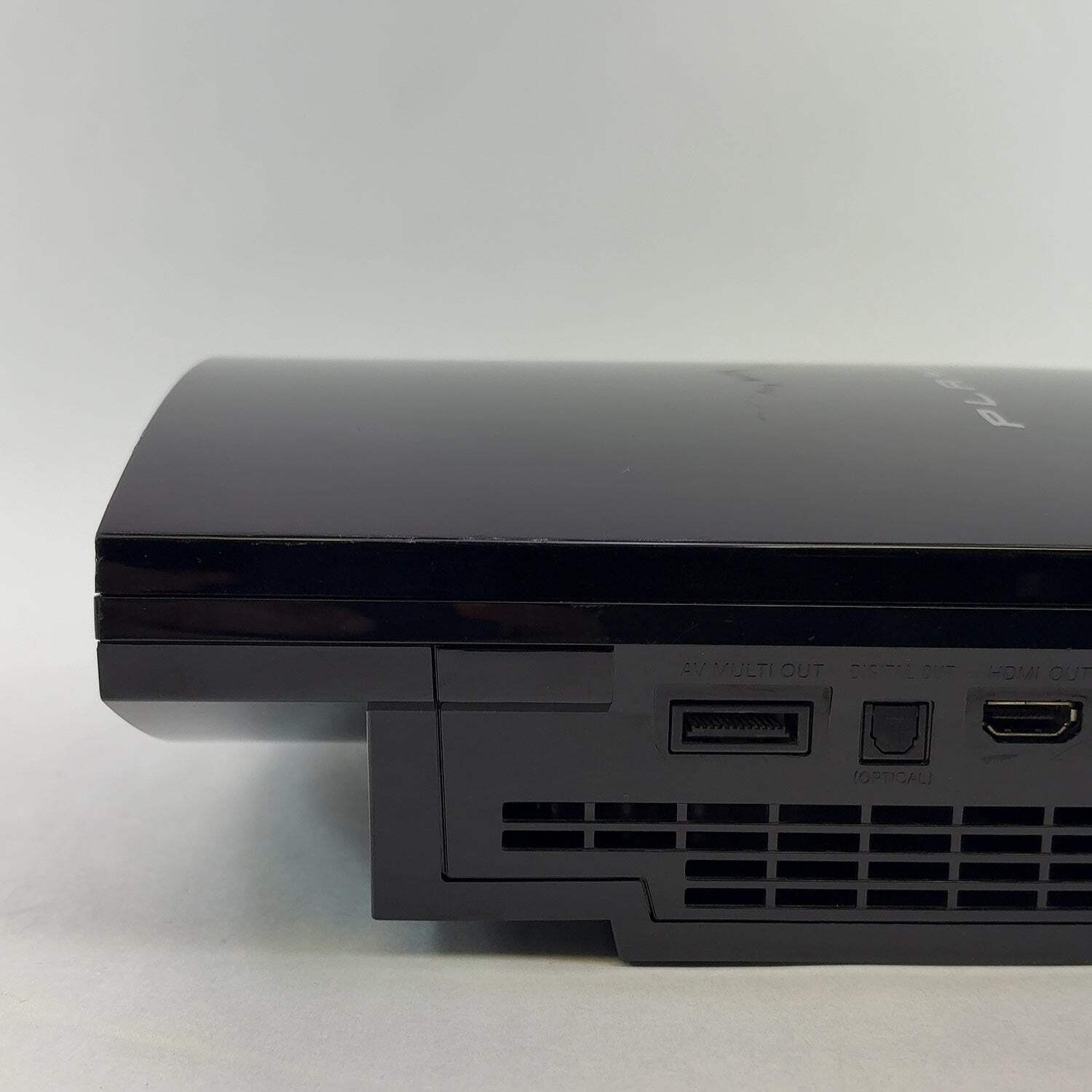 Sony PlayStation 3 Fat PS3 80GB Black Console Gaming System Only CECHK01