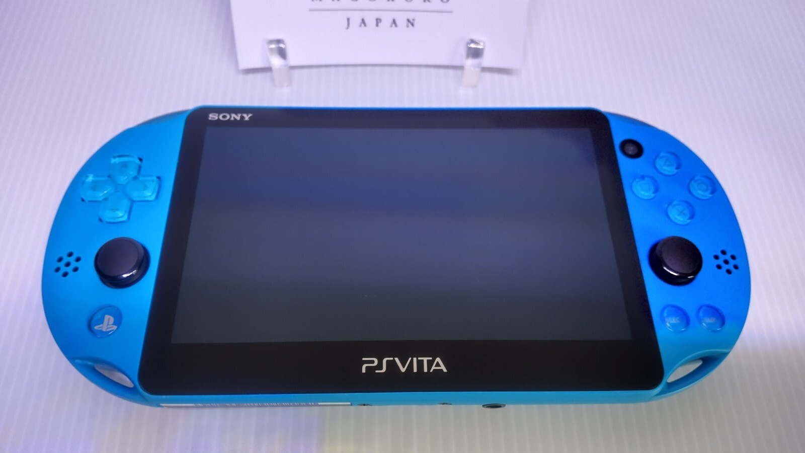 Sony PS Vita Aqua Blue PCH-2000 ZA23 Wi-Fi Console Handheld Gaming System