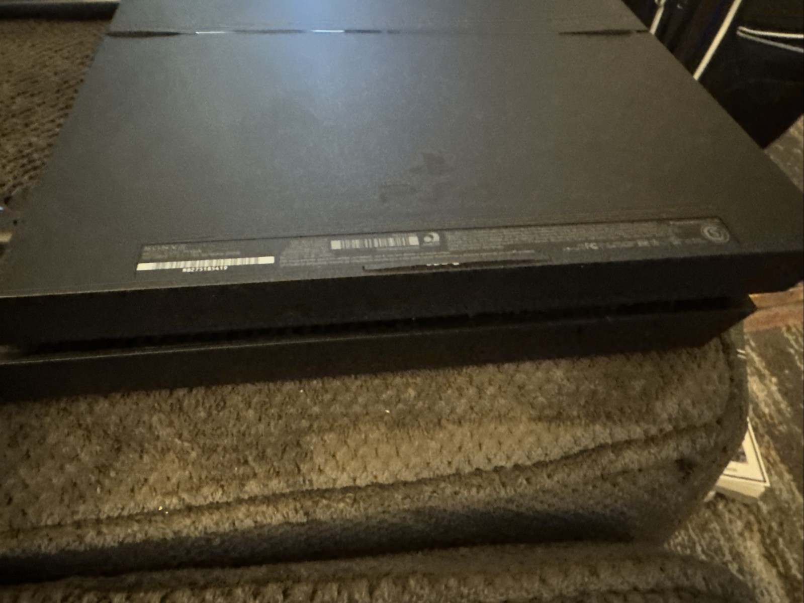 SONY PS4 SYSTEM ONLY CUH-1001A 500GB WITH POWER CORD AND CABLE