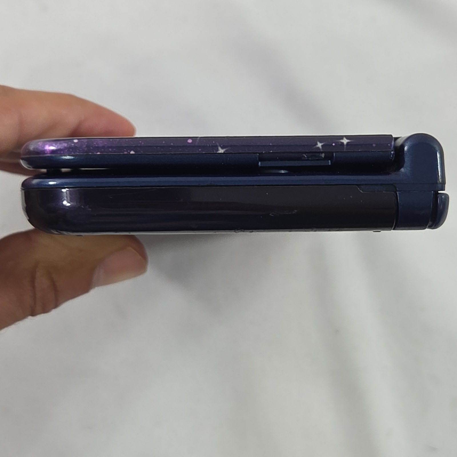 Nintendo 3DS XL Galaxy Edition Handheld System FOR PARTS OR REPAIR ONLY READ