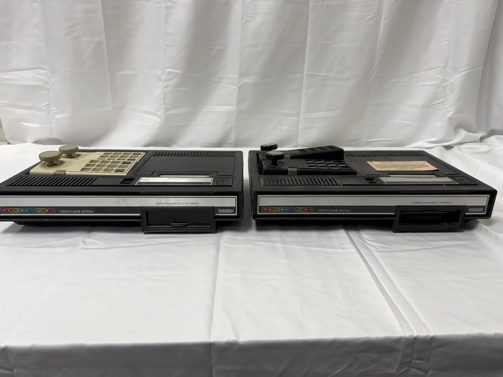Colecovision Console Model 2400 – 2 Units With Controllers – Untested/For Parts