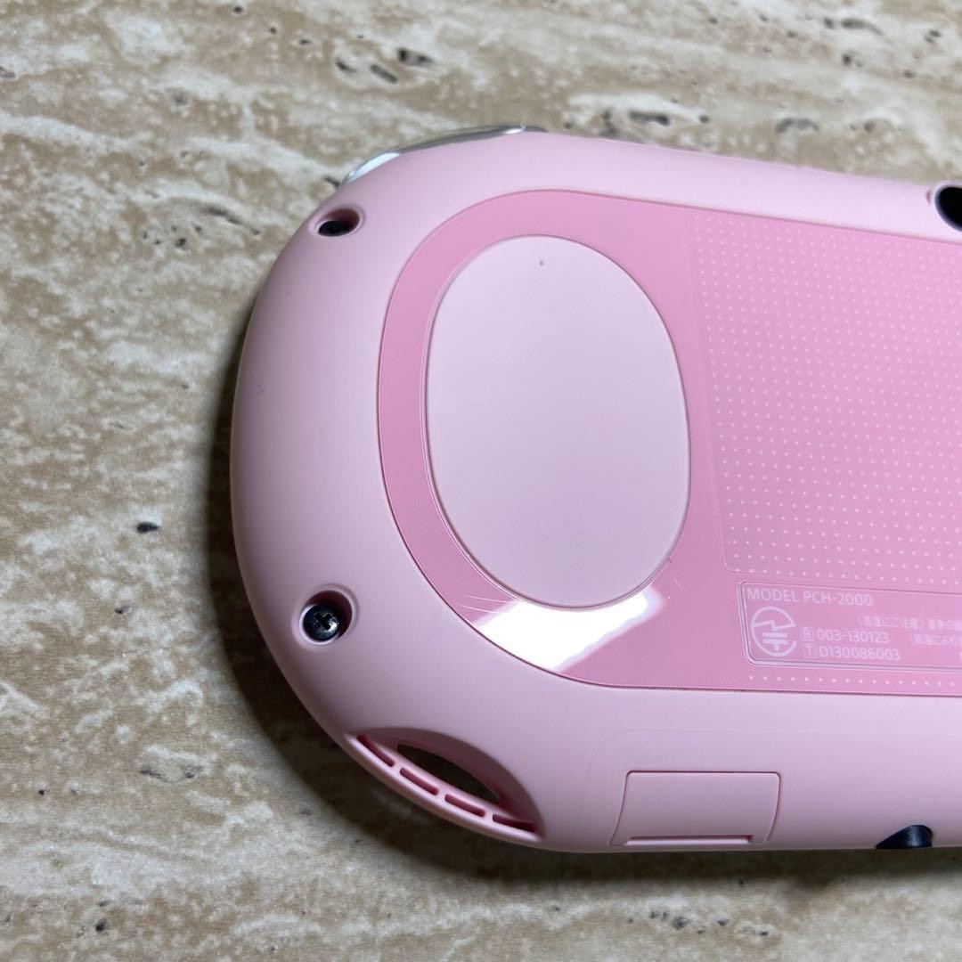 Sony PlayStation Vita PCH-2000 Light Pink White Console Japan