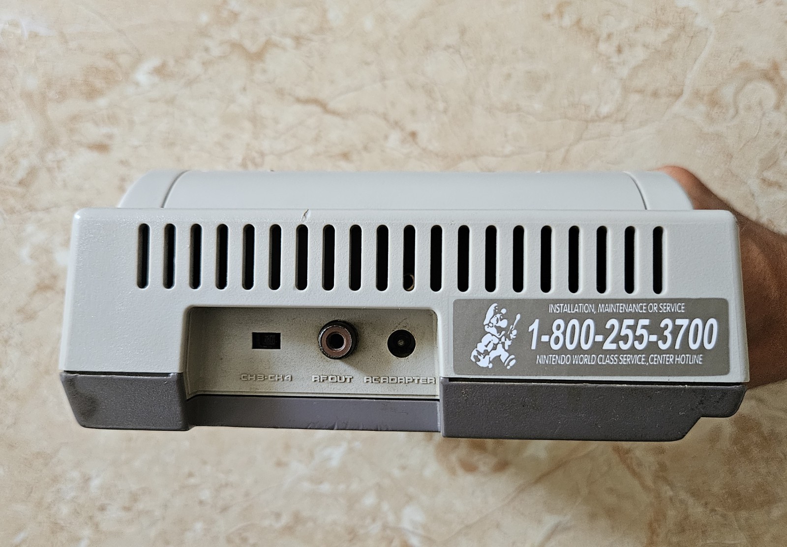 Nintendo Nes Top Loader Console System Only , Tested
