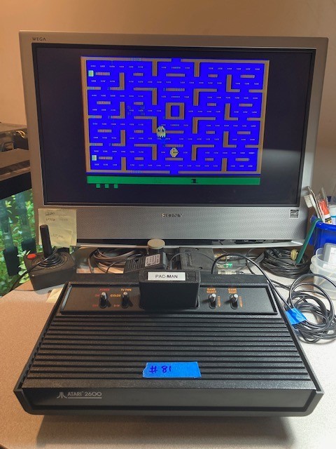 #81 – Atari CX2600 A (Tested “Black” 4-Switch) Console Only