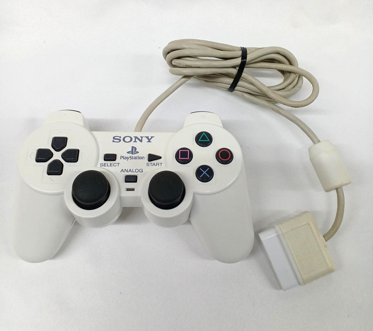 SONY PlayStation 2 SCPH-75000 Ceramic White Slim Console w/ Controller Rank:B
