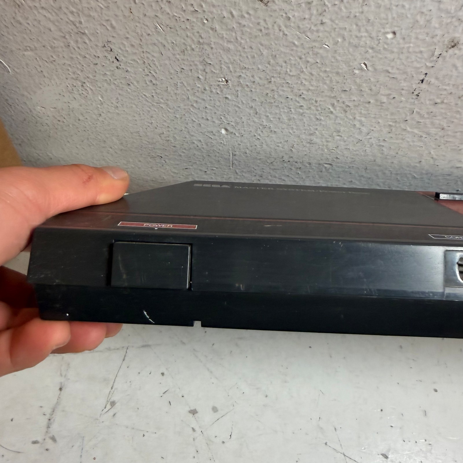 Sega Master System 3010 Black Power Base Home Video Gaming Console Only