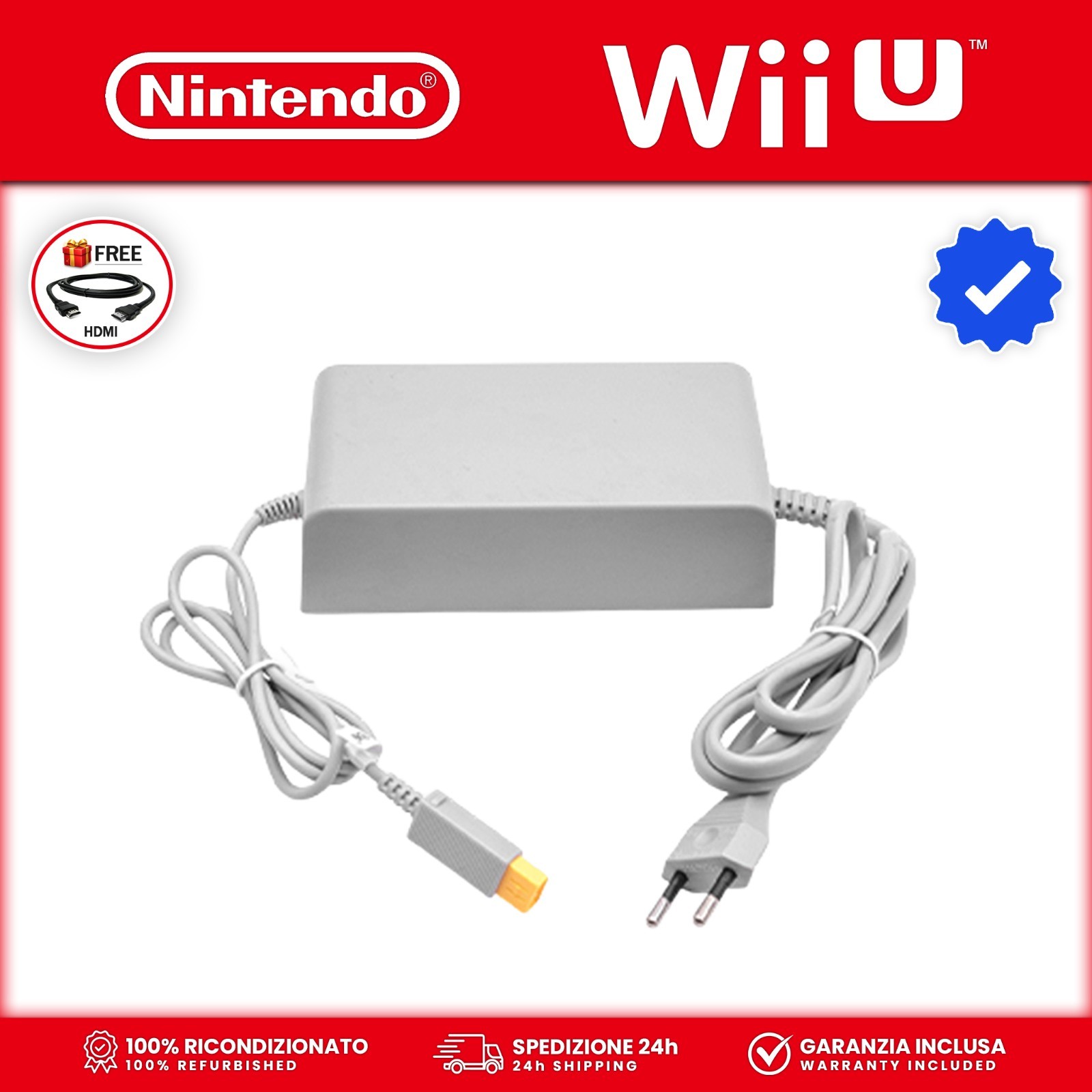 Nintendo Wii U Console + GamePad 🎮 Wii Party Edition & NintendoLand ✅ Boxed