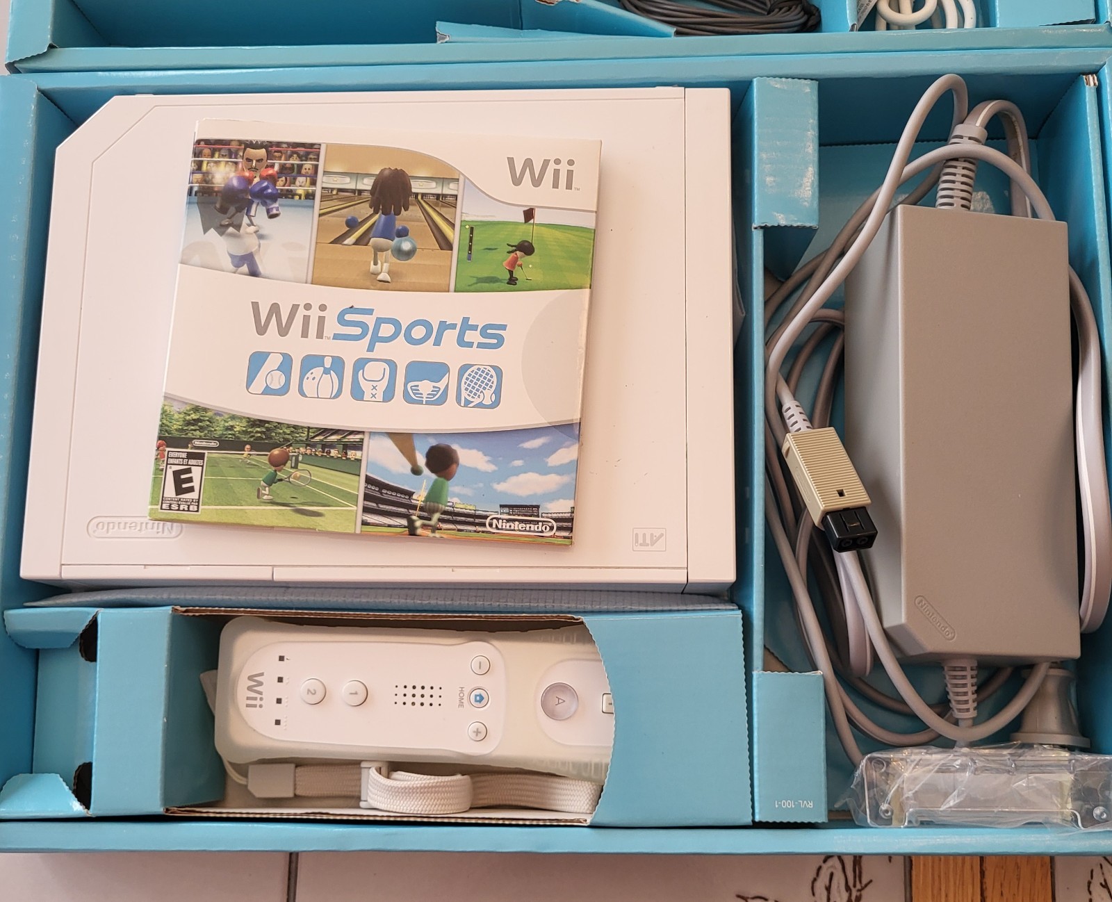 Nintendo Wii Sports White Home Console- Tested And Working