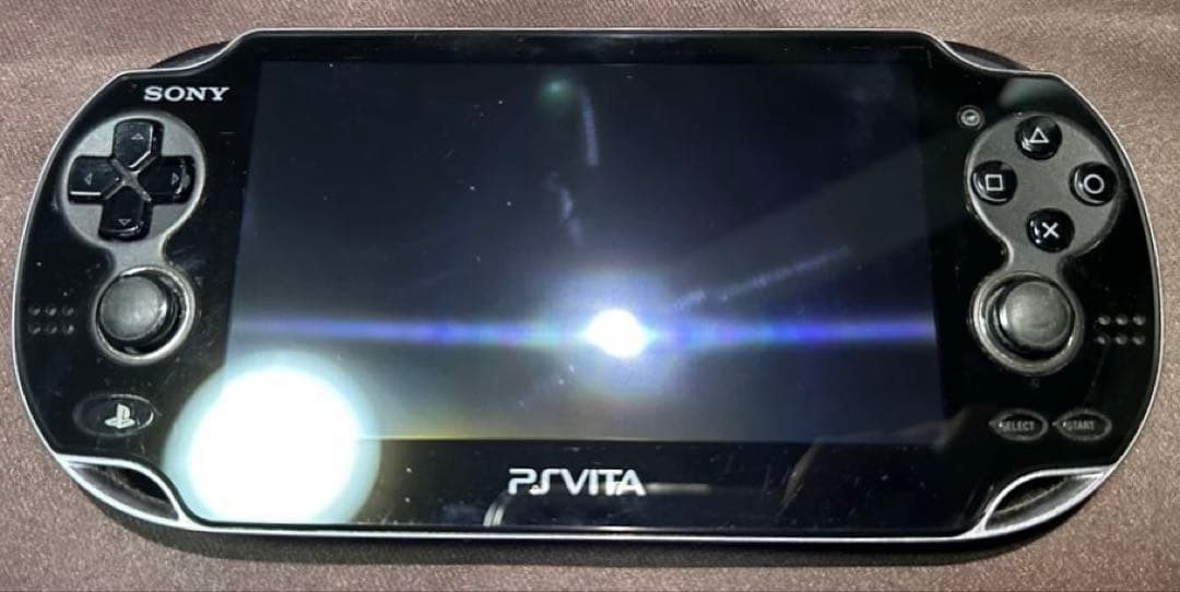 Sony PS Vita PCH-1100 Black Console Tested Working Japan Wi-Fi 3G