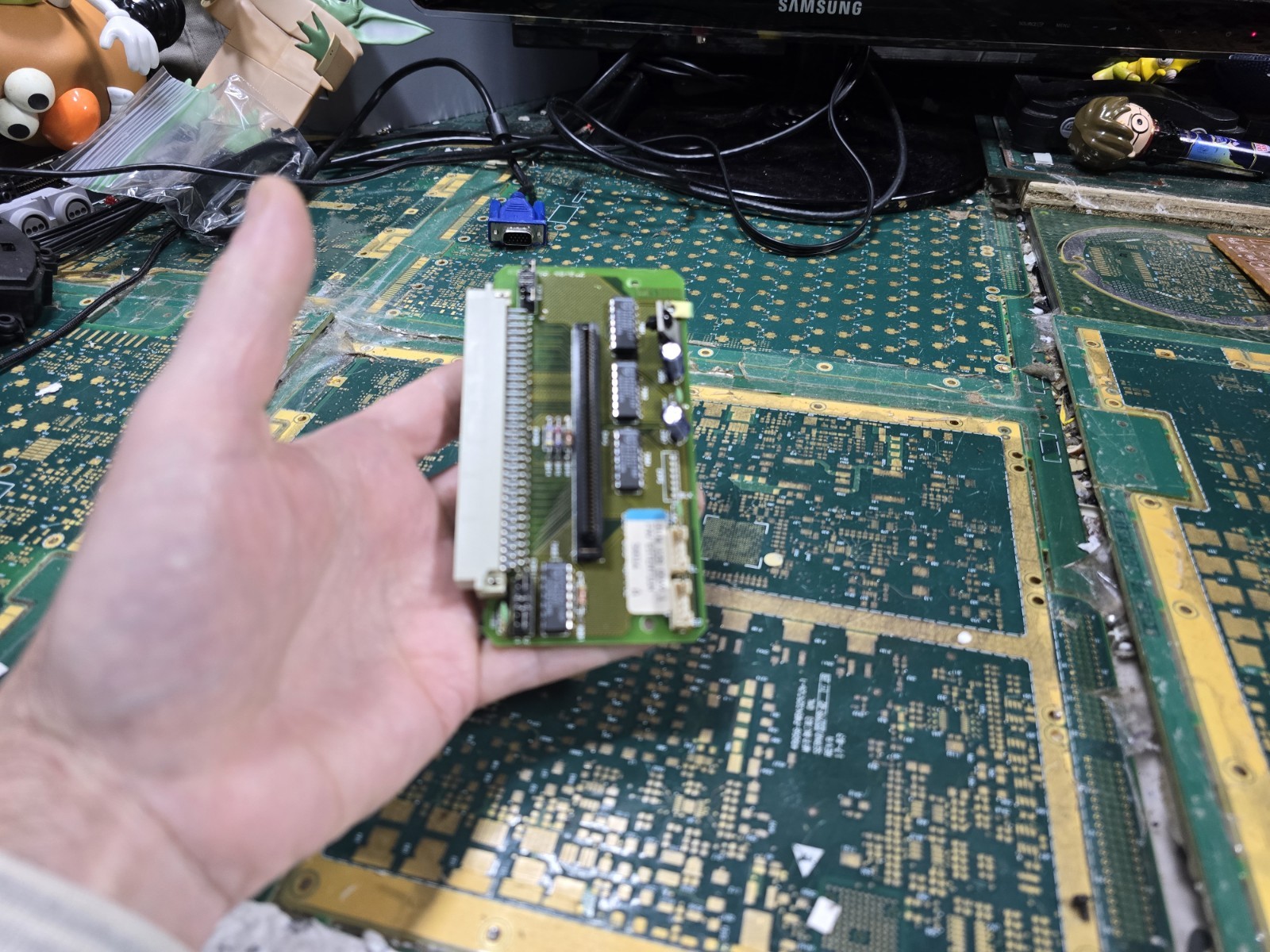 Philips CDI 910 EXACT Expansion Input Board-Not Tested-Intact-PARTS-READ ALL