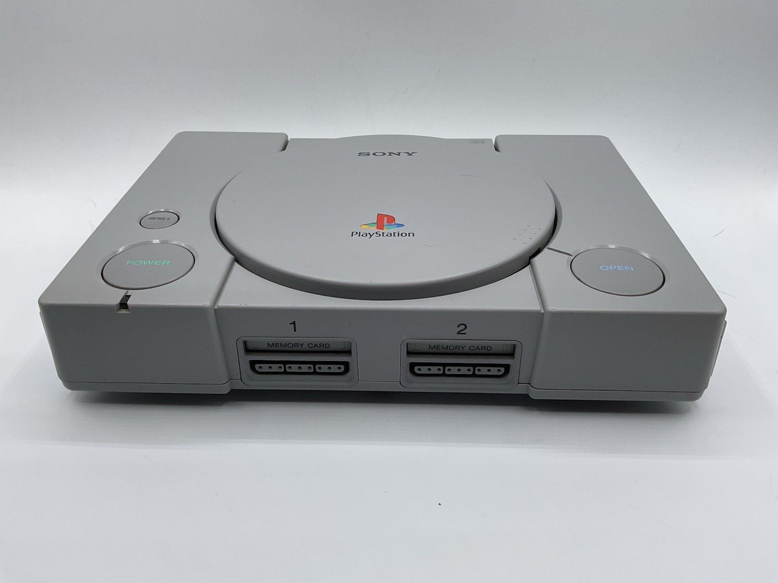 Sony Playstation 1 Dual Shock SCPH-7501 Console CIB Works Great W/ 2 Controllers